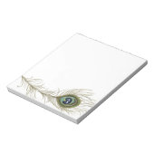 Peacock Feather Notitieblok (Linkerzijde)