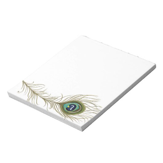 Peacock Feather Notitieblok (Linkerzijde)