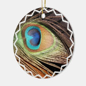 Peacock Feather Ornament (Links)