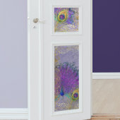 Peacock Feather Paars Gold Foil Baroque ontkoppeli Tissuepapier