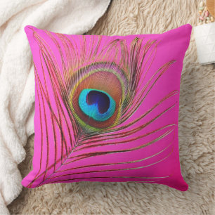 Peacock Feather Pillow Kussen