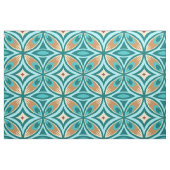 Peacock Feather Print op Pima Cotton Stof (Fat Quarter)