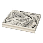 Peacock Feather Rubberstempel (Stempel)