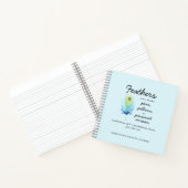 Peacock Feather Sassy Motivational Quote Journal Notitieboek (Binnen)