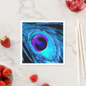 Peacock Feather Servet (Insitu)