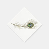 Peacock Feather Servet (Hoek)