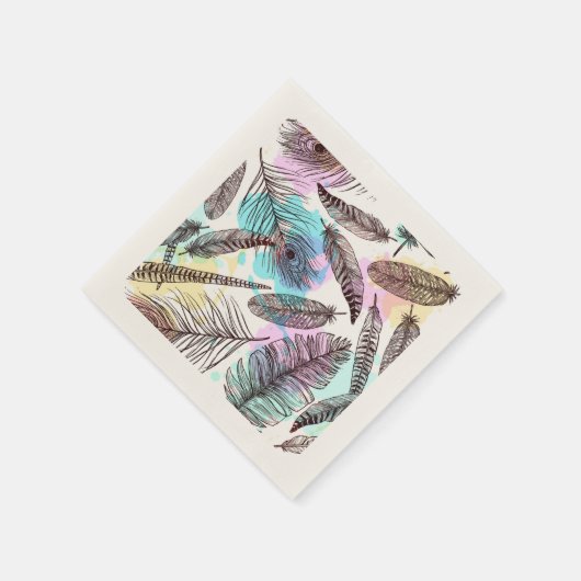 Peacock Feather Servet (Hoek)