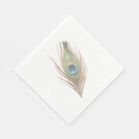 Peacock Feather Servetten (Hoek)