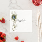 Peacock Feather Servetten (Insitu)