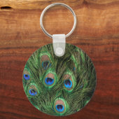 Peacock Feather Sleutelhanger (Voorkant)