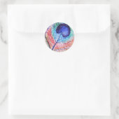 Peacock Feather Sticker (Tas)