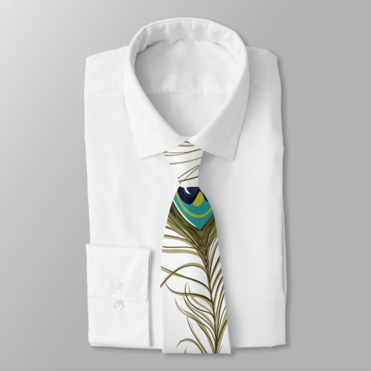 Peacock Feather Stropdas (Gebonden)