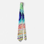 Peacock Feather T Stropdas (Voorkant)