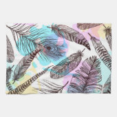 Peacock Feather Theedoek (Horizontaal)