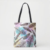 Peacock Feather Tote Bag (Voorkant)