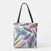 Peacock Feather Tote Bag (Achterkant)