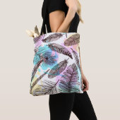 Peacock Feather Tote Bag (Dichtbij)
