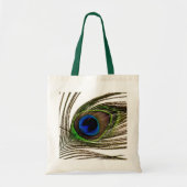 Peacock Feather Tote Bag (Voorkant)