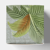  Peacock Feather Tropical Greenery Wedding Bedankdoosjes (Bovenkant)