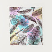 Peacock Feather Wandkleed (Voorkant)