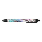 Peacock Feather Zwarte Inkt Pen (Bodem)