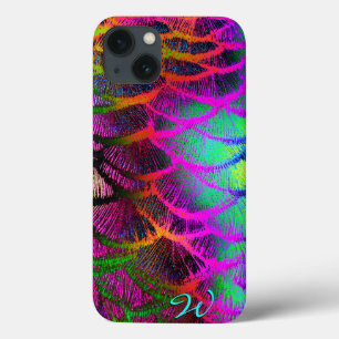 Peacock Feathers 1-3-opties Case-Mate iPhone Case