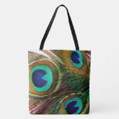 Peacock Feathers 2&4 Tote Bag (Voorkant)