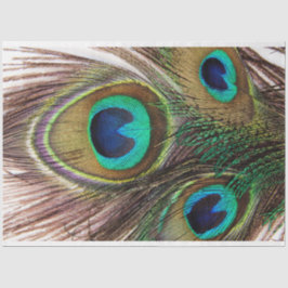 Peacock Feathers 2 debetpapier Tissuepapier