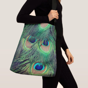 Peacock Feathers 3&5 Crossbody Tas