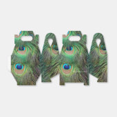 Peacock Feathers 3 Bedankdoosjes (Uitgevouwen)
