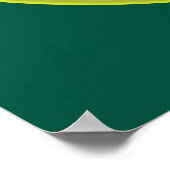 Peacock Feathers 3 Yin Yang Poster (Hoek)