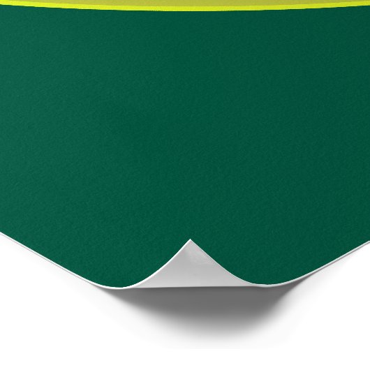 Peacock Feathers 3 Yin Yang Poster (Hoek)