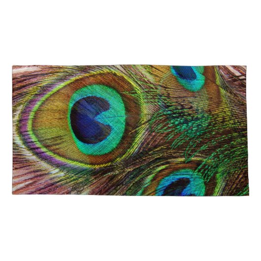 Peacock Feathers 4 Kussensloop (Achterkant)