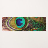 Peacock Feathers 4 Yogamat (Achterkant (horizontaal))