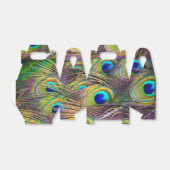 Peacock Feathers 5 Bedankdoosjes (Uitgevouwen)
