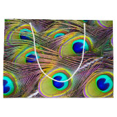 Peacock Feathers 5 Groot Cadeauzakje (Achterkant)