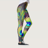 Peacock Feathers 5 Leggings (Rechts)