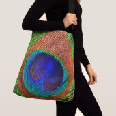 Peacock Feathers 6A-B Crossbody Tas (Dichtbij)