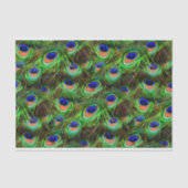 Peacock Feathers 7A-B opties Tissuepapier (Voorkant)