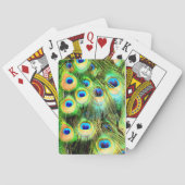 Peacock Feathers-afspeelkaarten Speelkaarten (Achterkant)