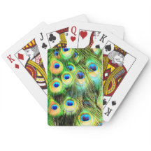 Peacock Feathers-afspeelkaarten