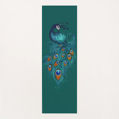Peacock Feathers Art Yogamat (Voorkant)