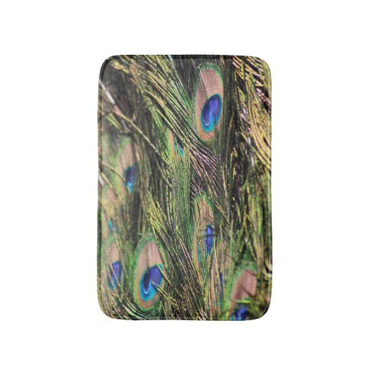 Peacock Feathers badmat (Voorkant Verticaal)