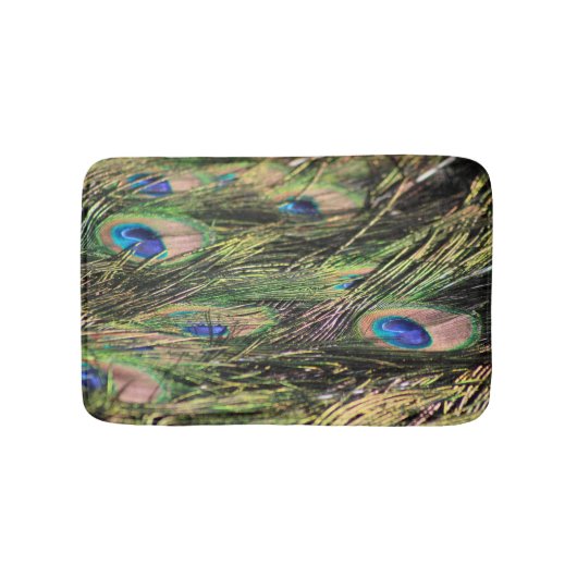 Peacock Feathers badmat (Voorkant)