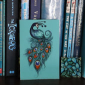 Peacock Feathers Blauwgroen Peacocks Poster