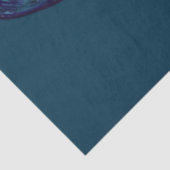 Peacock Feathers Blauwgroen Peacocks Tissuepapier (Detail)