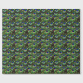 Peacock Feathers Cadeaupapier (Vlak)