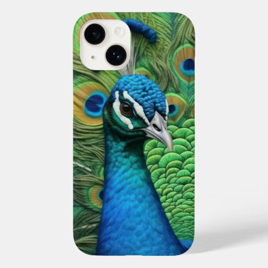 Peacock Feathers Case-Mate iPhone Case (Achterkant)