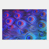 Peacock Feathers Collectie Inpakpapier Vel (Voorkant 3)