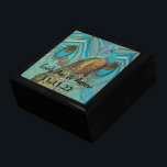 Peacock Feathers Damask Wedding Jubileum Cadeaudoosje<br><div class="desc">Wedding Black Lacquer Keepomwille Custom Designer Specialized Jewelry Box of Memory Box Elegant Unique Wedding Jubileum kerstcadeaus of Valentijnsdag cadeaus</div>